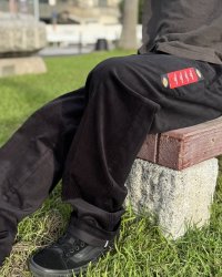 送料無料 DICKIES / コーデュロイ 874 ワークパンツ ブラック