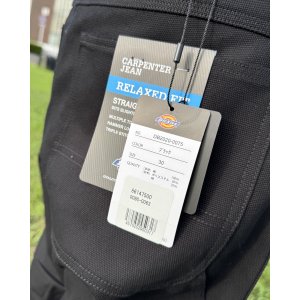 画像9: 送料無料 DICKIES / ダックカーペンターパンツ ブラック