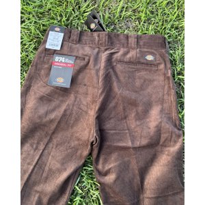 画像10: 送料無料 DICKIES / コーデュロイパンツ ダークブラウン