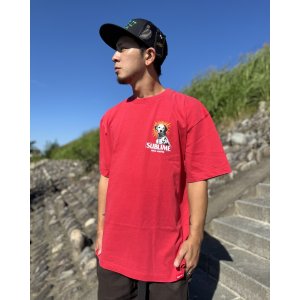 画像6: 送料無料 激レア プレミアム入荷 オフィシャルコラボT 日本での取り扱いは当店のみ SUBLIME x Thank You Collective / Lou Dog Tシャツ レッド