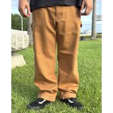 送料無料 DICKIES / ダックカーペンターパンツ ブラウン