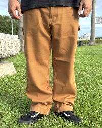 送料無料 DICKIES / ダックカーペンターパンツ ブラウン
