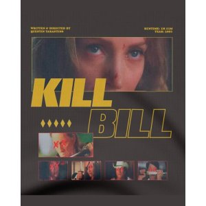 画像2: 10月19日23:59分締切 予約注文 送料無料 KILL BILL / Quentin Tarantino The Bride Tシャツ ブラック