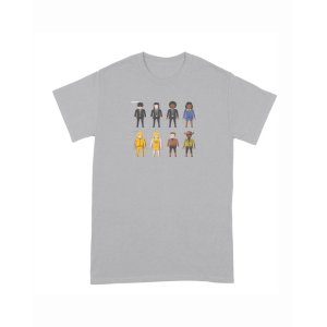 画像1: 10月19日23:59分締切 予約注文 送料無料 Tarantino Character Lineup Tシャツ グレー