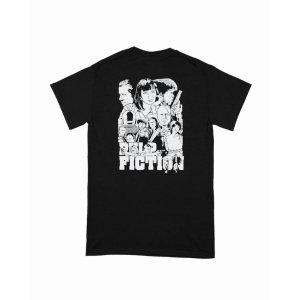 画像4: 10月19日23:59分締切 予約注文 送料無料 Pulp Fiction / Quentin Tarantino Cartoon Characters Tシャツ ブラック