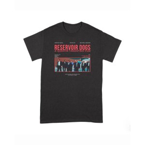 画像1: 10月19日23:59分締切 予約注文 送料無料 Reservoir Dogs / Quentin Tarantino Poster Style Tシャツ ブラック