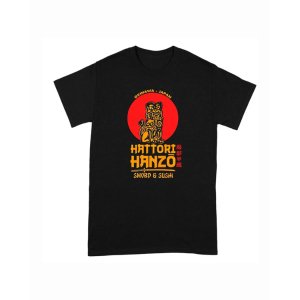 画像1: 10月19日23:59分締切 予約注文 送料無料 KILL BILL / Quentin Tarantino Hattori Hanzo Tシャツ ブラック