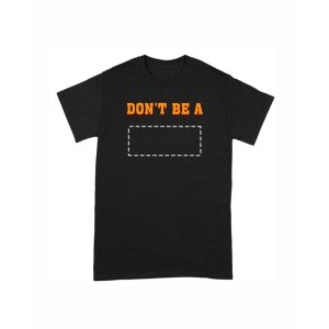 画像1: 10月19日23:59分締切 予約注文 送料無料 Pulp Fiction / Quentin Tarantino Dont be a Tシャツ ブラック