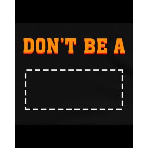 画像2: 10月19日23:59分締切 予約注文 送料無料 Pulp Fiction / Quentin Tarantino Dont be a Tシャツ ブラック