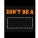 画像2: 10月19日23:59分締切 予約注文 送料無料 Pulp Fiction / Quentin Tarantino Dont be a Tシャツ ブラック (2)