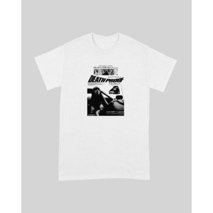 画像1: 10月19日23:59分締切 予約注文 送料無料 Death Proof / Quentin Tarantino Poster Tシャツ ホワイト