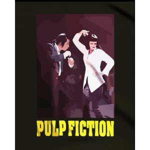 画像2: 10月19日23:59分締切 予約注文 送料無料 Pulp Fiction / Quentin Tarantino Jack Rabbit Slim's Dance Off Tシャツ ブラック