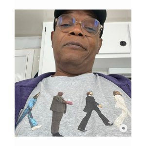 画像1: 10月19日23:59分締切 予約注文 送料無料 Pulp Fiction / Quentin Tarantino Marsellus Road Tシャツ グレー