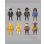 画像2: 10月19日23:59分締切 予約注文 送料無料 Tarantino Character Lineup Tシャツ グレー (2)