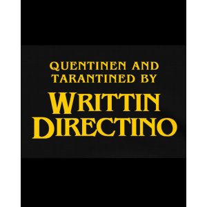 画像2: 10月19日23:59分締切 予約注文 送料無料 Quentinen and Tarantined By Writtin Directino Tシャツ ブラック