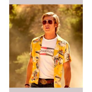 画像2: 10月19日23:59分締切 予約注文 送料無料 Once Upon a Time in Hollywood / Quentin Tarantino Cliff Booth Champion Tシャツ ホワイト