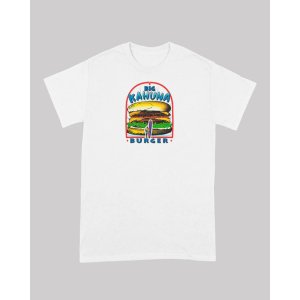 画像1: 10月19日23:59分締切 予約注文 送料無料 Pulp Fiction / Quentin Tarantino Big Kahuna Burger Tシャツ ホワイト