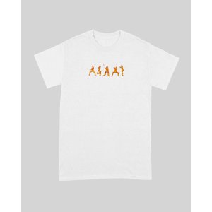 画像1: 10月19日23:59分締切 予約注文 送料無料 KILL BILL / Quentin Tarantino Sword Fight Tシャツ ホワイト