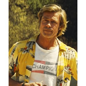 画像1: 10月19日23:59分締切 予約注文 送料無料 Once Upon a Time in Hollywood / Quentin Tarantino Cliff Booth Champion Tシャツ ホワイト