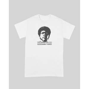 画像1: 10月19日23:59分締切 予約注文 送料無料 Pulp Fiction / Quentin Tarantino I Don't Remember Asking You A Goddamn Thing Tシャツ ホワイト