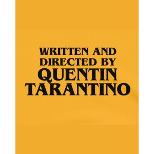 画像2: 10月19日23:59分締切 予約注文 送料無料 Written and Directed By Quentin Tarantino Tシャツ ゴールド