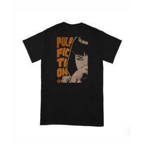 画像2: 10月19日23:59分締切 予約注文 送料無料 Pulp Fiction / Quentin Tarantino Mia Wallace Tシャツ ブラック
