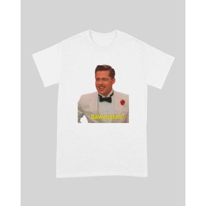 画像1: 10月19日23:59分締切 予約注文 送料無料 Inglourious Basterds / Quentin Tarantino Bawnjorno! Tシャツ ホワイト
