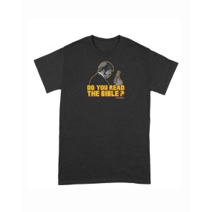 画像1: 10月19日23:59分締切 予約注文 送料無料 Pulp Fiction / Quentin Tarantino Do You Read the Bible? Tシャツ ブラック