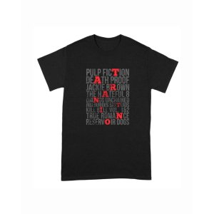 画像1: 10月19日23:59分締切 予約注文 送料無料 Tarantino Movies Grunge Style Tシャツ ブラック