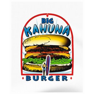 画像2: 10月19日23:59分締切 予約注文 送料無料 Pulp Fiction / Quentin Tarantino Big Kahuna Burger Tシャツ ホワイト