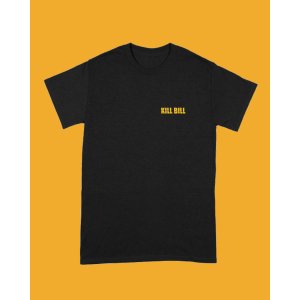 画像2: 10月19日23:59分締切 予約注文 送料無料 KILL BILL / Quentin Tarantino Logo Tシャツ ブラック