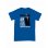 画像1: 10月19日23:59分締切 予約注文 送料無料 Pulp Fiction / Quentin Tarantino Jules "Did I Break Your Concentration?" Tシャツ ブルー (1)