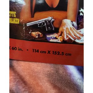 画像4: 送料無料 在庫2枚のみ Pulp Fiction / Jacket フリースブランケット