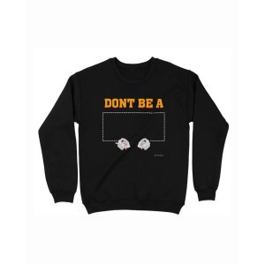 画像1: 10月19日23:59分締切 予約注文 送料無料 Pulp Fiction / Quentin Tarantino Dont be a スウェット ブラック