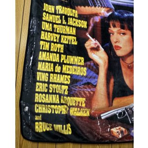 画像7: 送料無料 在庫2枚のみ Pulp Fiction / Jacket フリースブランケット