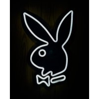 送料無料 ラスト1個でSOLDOUT PLAYBOY / NEON LED Light Up Sign Rabbit Head