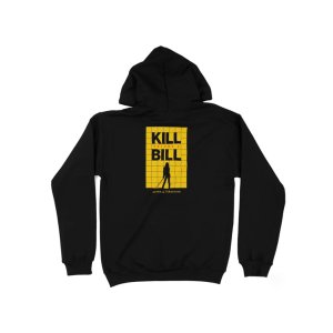 画像2: 10月19日23:59分締切 予約注文 送料無料 KILL BILL / Quentin Tarantino Logo プルオーバーパーカー ブラック
