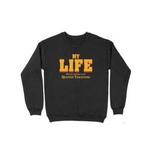 画像1: 10月19日23:59分締切 予約注文 送料無料 Tarantino My Life スウェット ブラック