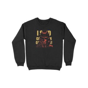 画像1: 10月19日23:59分締切 予約注文 送料無料 Pulp Fiction / Quentin Tarantino I Said Goddamn スウェット ブラック