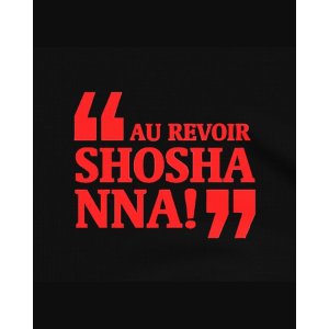 画像2: 10月19日23:59分締切 予約注文 送料無料 Inglourious Basterds / Quentin Tarantino Au revoir, Shosanna スウェット ブラック