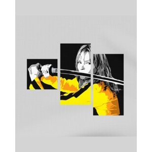 画像2: 10月19日23:59分締切 予約注文 送料無料 KILL BILL / Quentin Tarantino Uma Thurman プルオーバーパーカー グレー