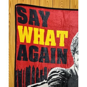 画像5: 送料無料 在庫5枚のみ Pulp Fiction / SAY WHAT AGAIN フリースブランケット