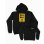 画像1: 10月19日23:59分締切 予約注文 送料無料 KILL BILL / Quentin Tarantino Logo プルオーバーパーカー ブラック (1)
