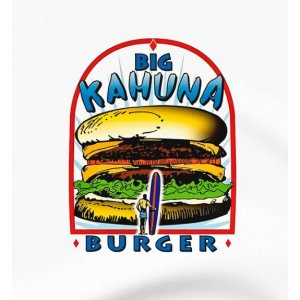 画像2: 10月19日23:59分締切 予約注文 送料無料 Pulp Fiction / Quentin Tarantino Big Kahuna Burger スウェット ホワイト