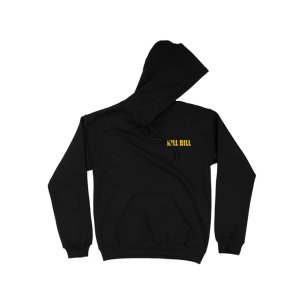 画像3: 10月19日23:59分締切 予約注文 送料無料 KILL BILL / Quentin Tarantino Logo プルオーバーパーカー ブラック