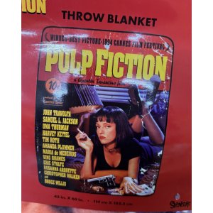 画像3: 送料無料 在庫2枚のみ Pulp Fiction / Jacket フリースブランケット