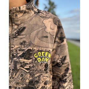 画像6: 送料無料 GREEN DAY / Dookie フリースジップジャケット