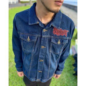 画像2: 送料無料 SLIPKNOT / Tribal Logo デニムジャケット