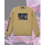 10月30日23:59分締切 予約注文 送料無料 JAKOBS CASTLE x BALL&CHAIN x YASU / Chicago LAX-ORD スウェット(10oz/裏パイル) サンドカーキ