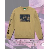 10月30日23:59分締切 予約注文 送料無料 JAKOBS CASTLE x BALL&CHAIN x YASU / Chicago LAX-ORD スウェット(10oz/裏パイル) サンドカーキ